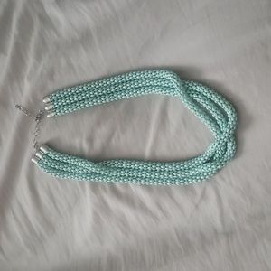 Teal Chunky Necklace